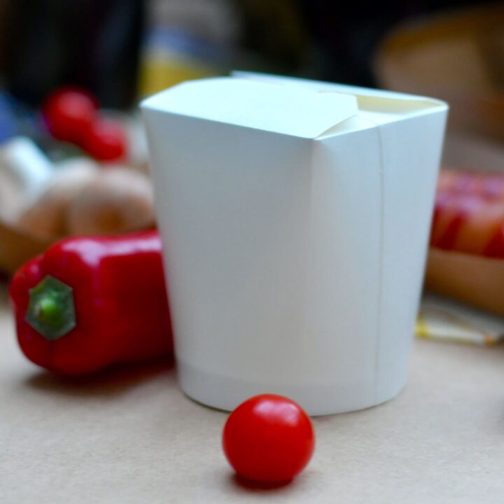 Asia-Box / Döner-Box "White" – Bild 2