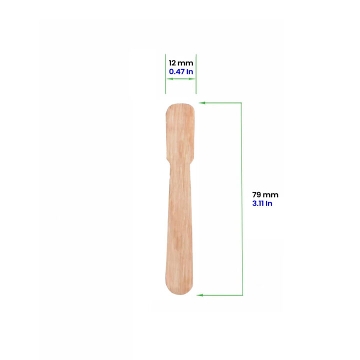 Einweg-Eislöffel aus Holz – Bild 2