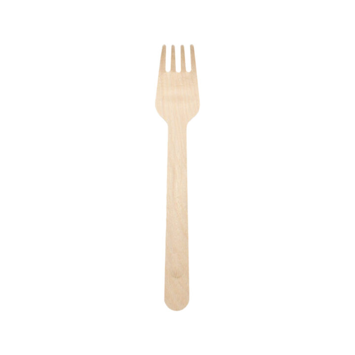 Einweg-Gabel aus Holz