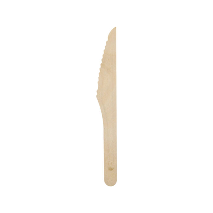 Einweg-Messer aus Holz