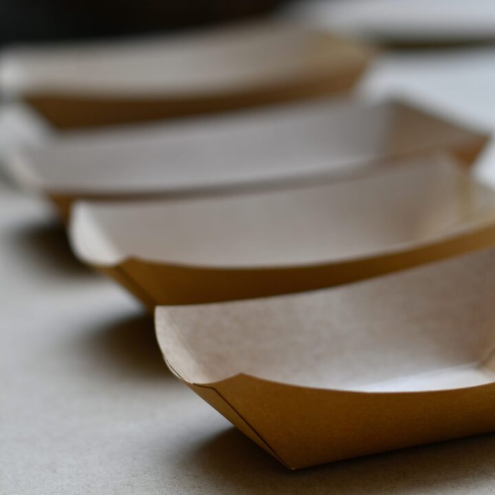 Snackschale aus Pappe "Tray" – Bild 3