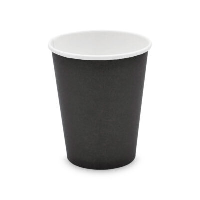 Einwand-Pappbecher "Black"