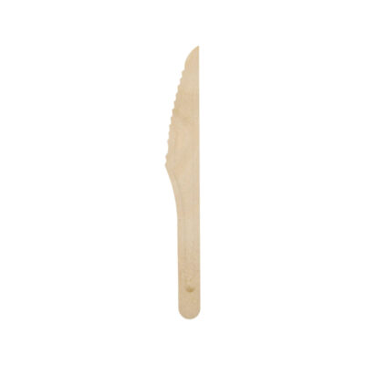 Einweg-Messer aus Holz