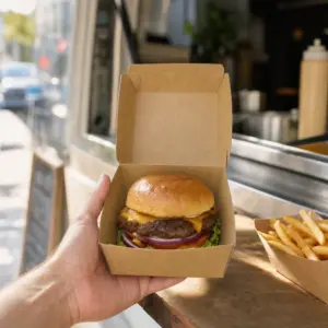 Burger-Box "Geo-Burger" – im Einsatz