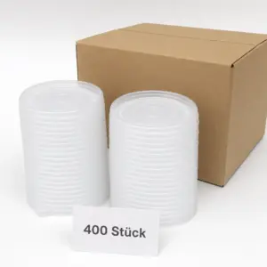 Plastik Deckel für Suppenbecher – Verpackungseinheit