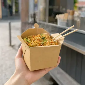 Asia-Box / Döner-Box "WOK" – im Einsatz